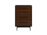 Park Avenue 4 Drawer High Chest, Ruby