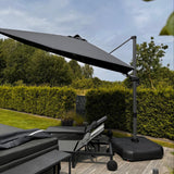 PURPLE LEAF Best Value Cantilever Patio Umbrella with Left-Right Tilt and 360° Swivel Outdoor Umbrellas