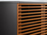 64" Rowan Media Center, Amber