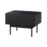 Santa Cruz 1 Drawer Nightstand, Wheat