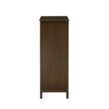 Weston Five Drawer Chest, Black Walnut