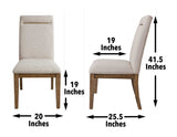 Garland 5-Piece Dining Set (Table & 4 Side Chairs)
