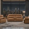 Gatlin Dual-Power Reclining, Brown Fabric