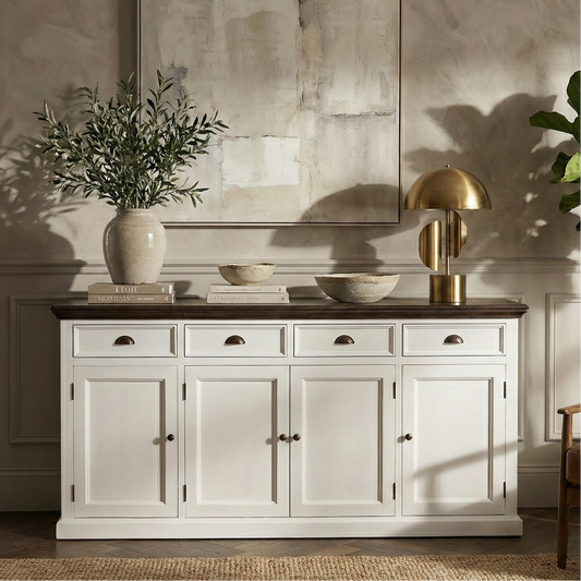 Corfu Large Buffet 4 Doors 4 Drawers 79''