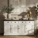 Corfu Large Buffet 4 Doors 4 Drawers 79''