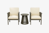 URVON Patio Chair with Side Table