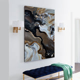 Canvas Print: "Geode Whispers II"