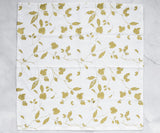 Printed Napkins - Metallic Gold Foil Napkins
