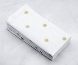 Printed Napkins - Metallic Gold Foil Napkins