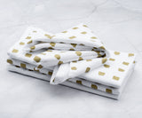 Printed Napkins - Metallic Gold Foil Napkins