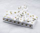 Printed Napkins - Metallic Gold Foil Napkins