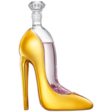 Gold Heel Stiletto High Heels Shape Decanter Whiskey and Wine Decanter