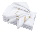 Beige Double Line Embroidery Napkins