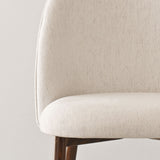 Goteborg Upholstered Dining Chair with Walnut legs (Set of 2)