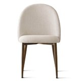 Goteborg Upholstered Dining Chair with Walnut legs (Set of 6)