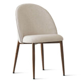 Goteborg Upholstered Dining Chair with Walnut legs (Set of 6)