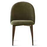 Goteborg Upholstered Dining Chair with Walnut legs (Set of 4)