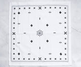 Embroidered Cloth Napkins - Black