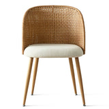 Grasse Rattan Upholstered Dining Chair (Set of 4)
