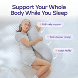 BodyAlign Plus+ Cooling Pillow Gray