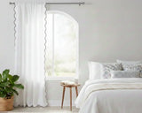 Scalloped Curtains