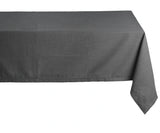 Gray Cotton Tablecloth