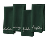 Sentiment Embroidered Napkins