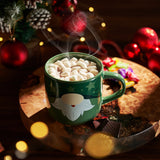 Mug With Hot Cocoa Mix & Marshmallows Green Elf Mug