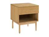 Ria 1 Drawer Nightstand, Caramelized
