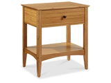 Willow 1 Drawer Nightstand, Caramelized