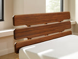 Currant Eastern King Platform Bed, Amber