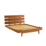Currant Eastern King Platform Bed, Amber