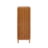 Currant Five Drawer High Chest, Amber
