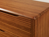 Currant Five Drawer High Chest, Amber