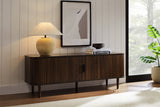 Carmel Console Table, Black Walnut