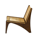 Zen Lounge Chair, Black Walnut