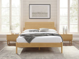 Monterey King Platform Bed, Wheat
