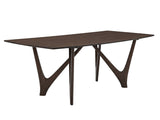 Vetra 84" Dining Table, Black Walnut