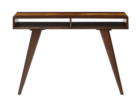 Azara Tiger Console Table, Sable