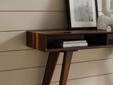Azara Tiger Console Table, Sable