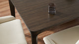 Marseilles Dining Table 60", Black Walnut