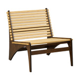 Zen Lounge Chair, Black Walnut