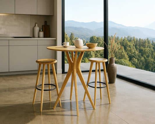 Mimosa Bar Height Table, Caramelized