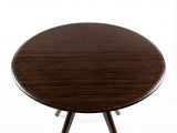 Sitka 36" Round Dining Table, Black Walnut
