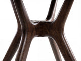 Sitka 36" Round Dining Table, Black Walnut