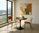 Soho 36" Round Table, Amber
