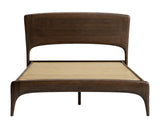 Zeva Queen Bed, Black Walnut