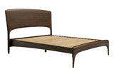 Zeva Queen Bed, Black Walnut