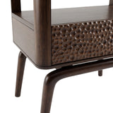 Zeva Nightstand, Black Walnut
