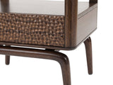 Zeva Nightstand, Black Walnut